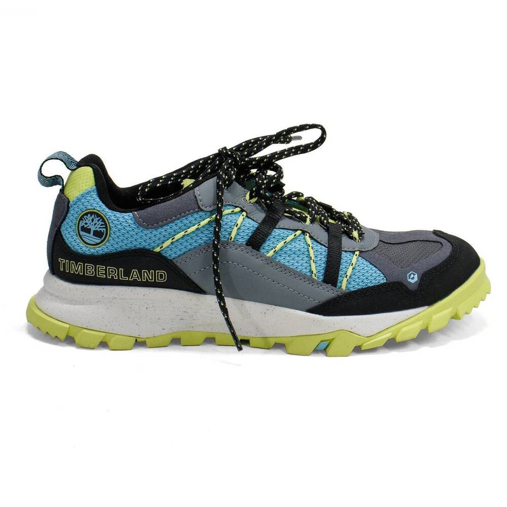 NEW TIMBERLAND women's garrison trail waterproof low hiker shoe in turquoise mes